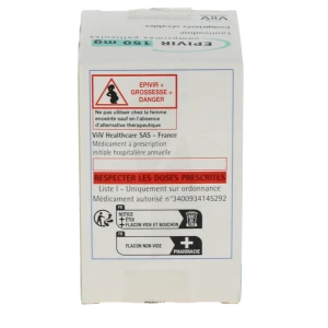 Epivir 150 Mg, Comprimé Pelliculé