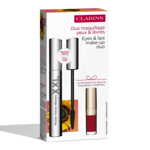Clarins Coffret Mascara Duo Maquillage Yeux Et Lèvres