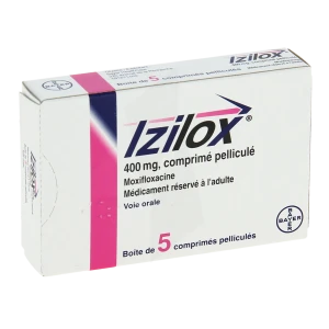 Izilox 400 Mg, Comprimé Pelliculé