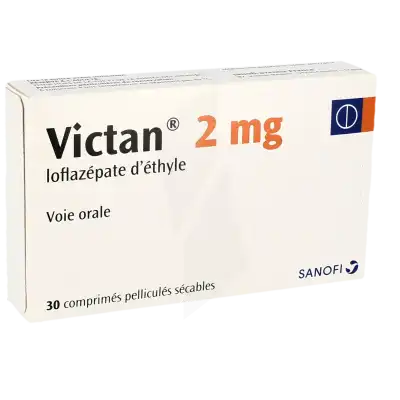 Victan 2 Mg, Comprimé Pelliculé Sécable à La Ricamarie