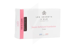 Les Secrets D'elo Savon Exfoliant Framboise 80g