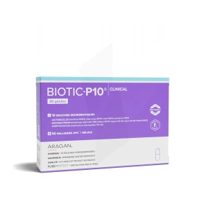 Aragan Pure Protect Biotic P10 Clinical Gélules B/20