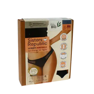 Sisters Republic Sidonie Culotte Menstruelle Bikini Flux Super Txl à Albi