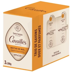 Cavailles Sav Nectar De Miel 3x200g