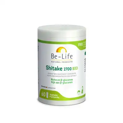 Be-life Shitake Bio Gélules B/60 à ANDERNOS-LES-BAINS