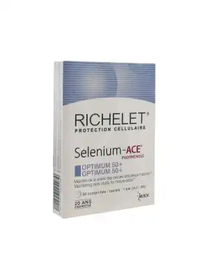 Richelet Selenium ACE Optimum 50+ Comprimés B/30