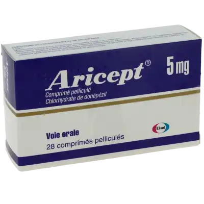 Aricept 5 Mg, Comprimé Pelliculé à LA TREMBLADE