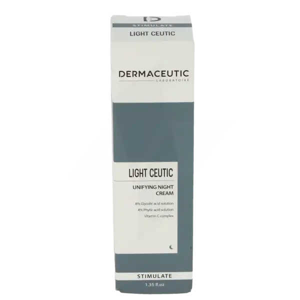 Dermaceutic Light Ceutic Cr De Nuit Unifiante Fl Airless/40ml