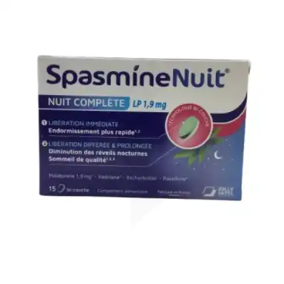 Spasminenuit Complete Lp 1.9 Comprimés B/15 à Saint-Avold