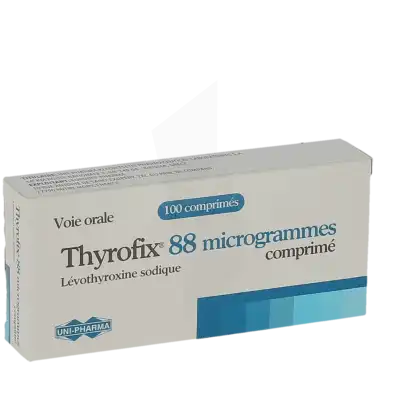 Thyrofix 88 Microgrammes, Comprimé à CHASSE SUR RHÔNE