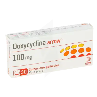 Doxycycline Arrow 100 Mg, Comprimé Pelliculé à Saint Leu La Forêt