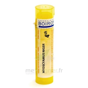 Boiron Hyoscyamus Niger 4ch Granules Tube De 4g