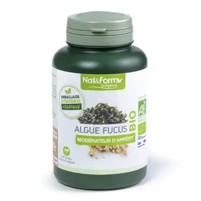 Nat&form Bio Algue Fucus Bio 200 Gélules Végétales à Hendaye