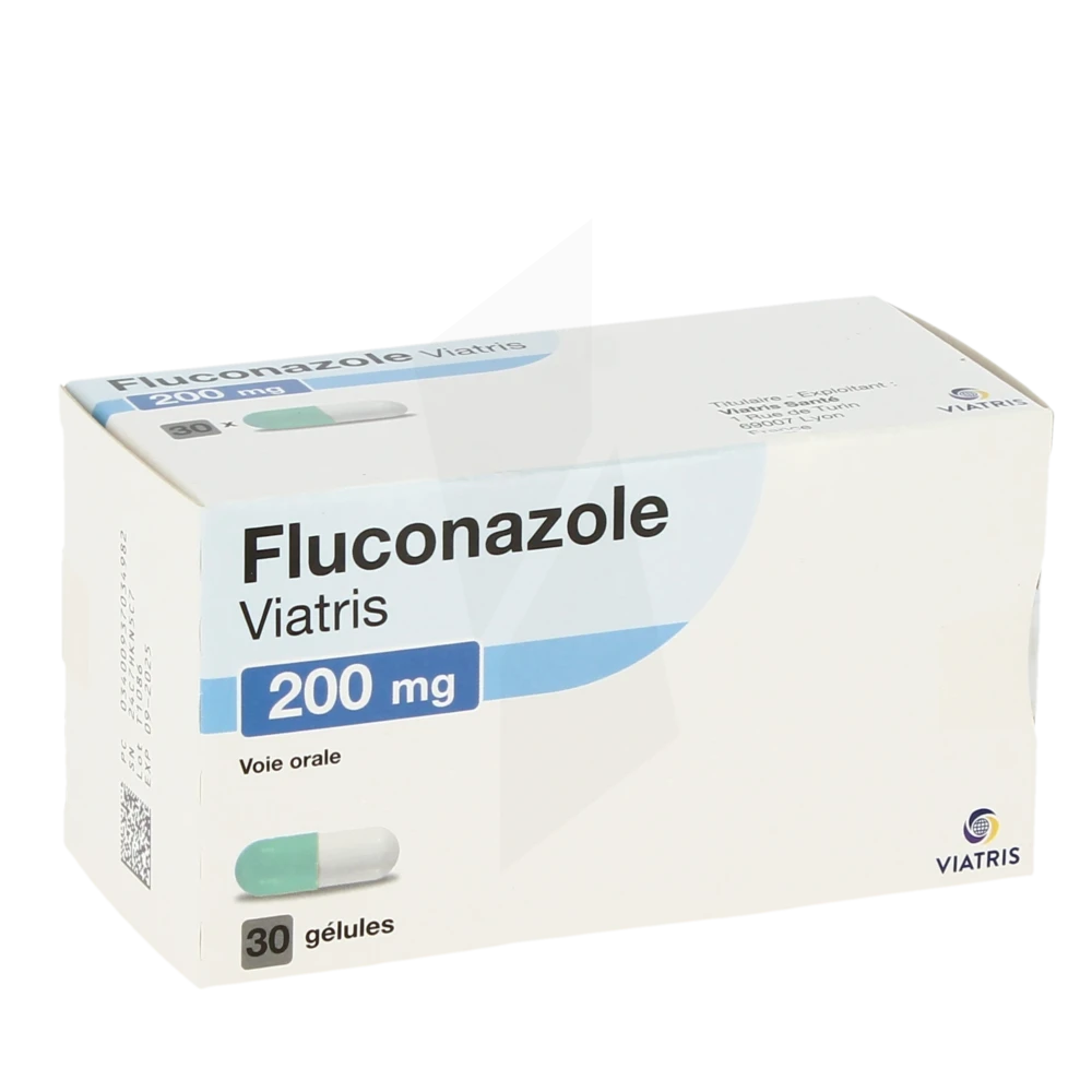 Fluconazole Viatris 200 Mg, Gélule