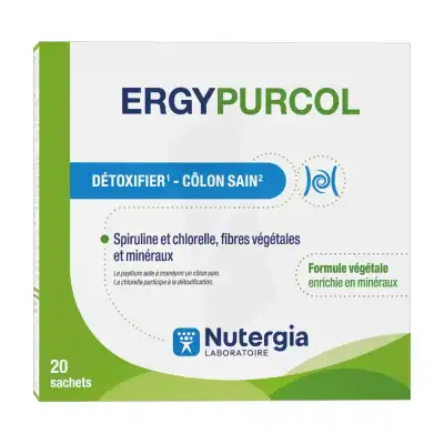 Ergypurcol Pdr Détoxifier Côlon Sain 20 Sachets à Salses-le-Château