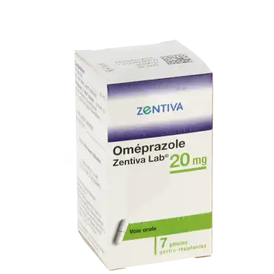 Omeprazole Zentiva Lab 20 Mg, Gélule Gastro-résistante à Bordeaux