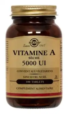 Solgar Vitamine A 5000ui à DAMMARIE-LES-LYS