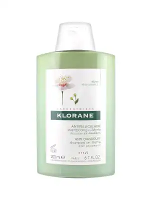Klorane Shampoing Traitant Antipelliculaire à L'extrait De Myrte 200 Ml à LE-TOUVET