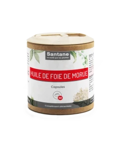 Santane Huile De Foie De Morue Gélules De Poudre De Plantes 500mg B/60