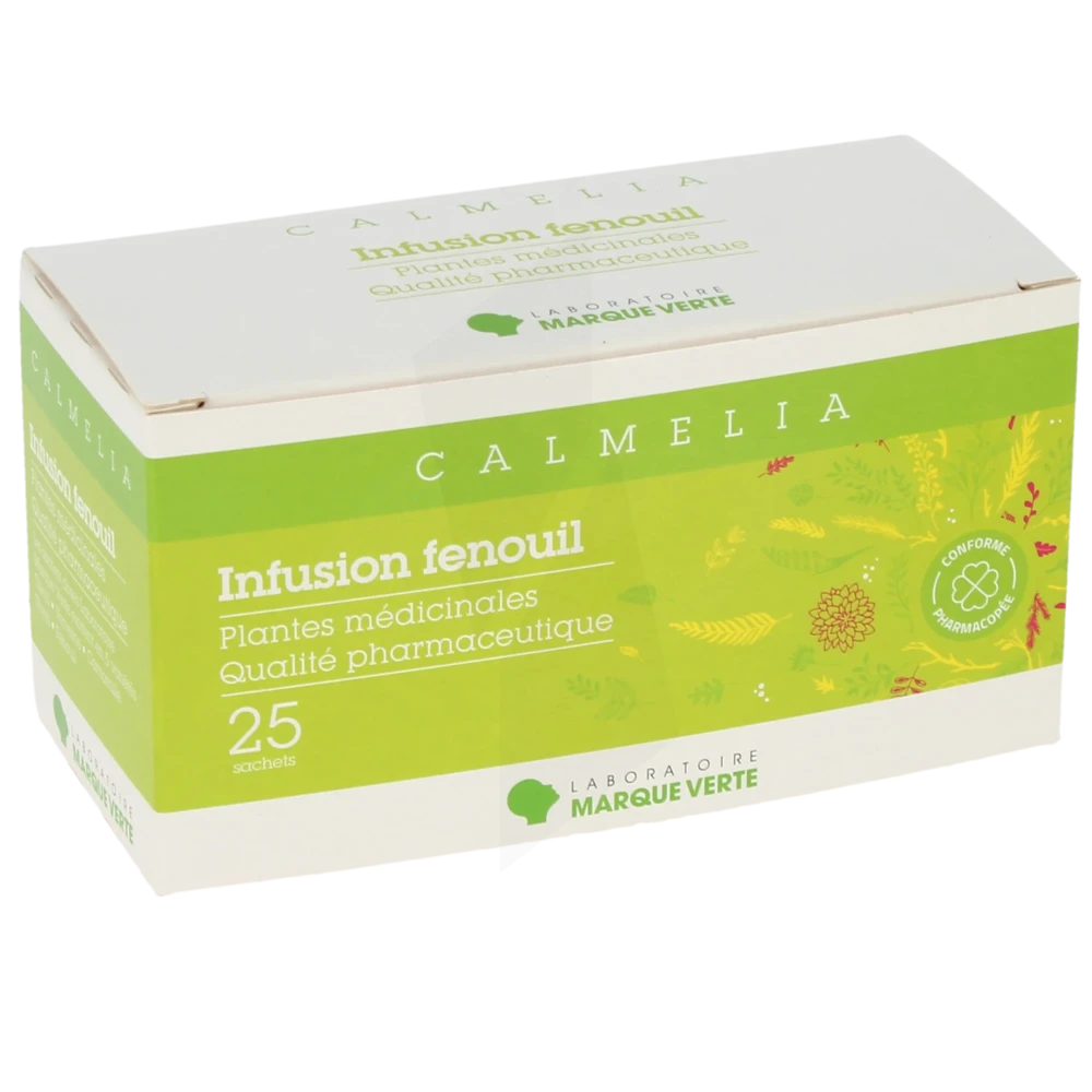 Calmelia Fenouil Tisane 25 Sachets