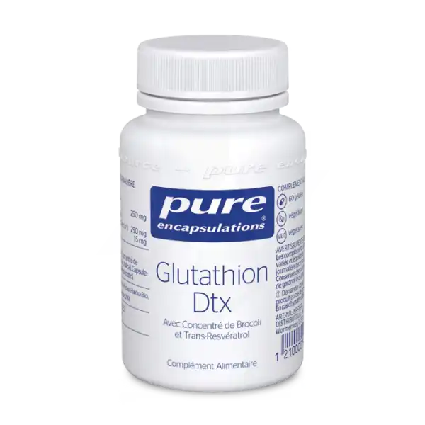 Pure Encapsulations Glutathion Dtx Gélules B/60