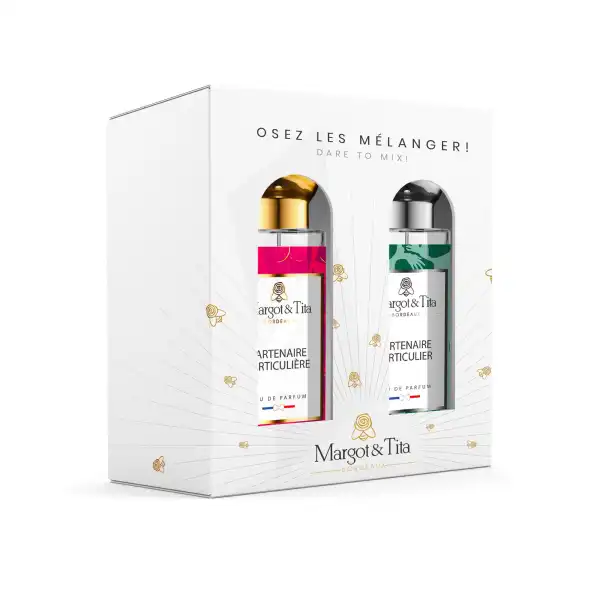 Margot & Tita Coffret Partenaire Particulier Et Partenaire Particulière 2x30ml