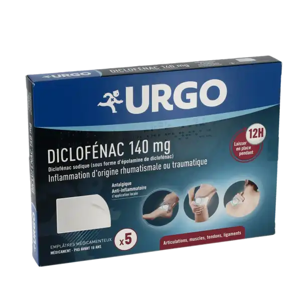 Diclofenac Urgo 140 Mg, Emplâtre Médicamenteux