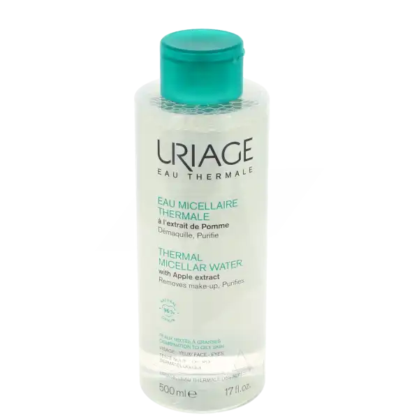 Uriage Eau Micellaire Thermale Peau Mixte à Grasse Fl/500ml