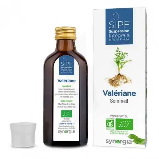 Synergia Sipf Valériane Solution Hydroalcoolique Fl/100ml