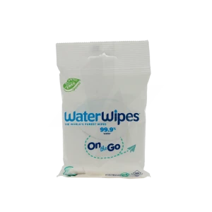 Waterwipes Lingettes On The Go Paquet/10