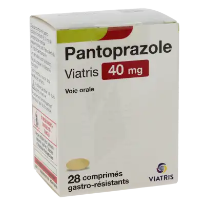 Pantoprazole Viatris 40 Mg, Comprimé Gastro-résistant à Chelles
