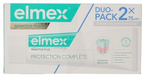 Elmex Sensitive Soin Complet Pâte Dentifrice 2t/75ml