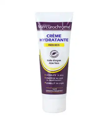 Mercurochrome Crème Hydratante Pieds Secs 75ml