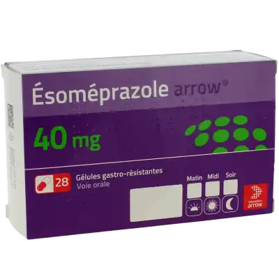 ESOMEPRAZOLE ARROW 40 mg, gélule gastro-résistante