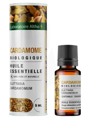 Laboratoire Altho Huile Essentielle Cardamome Bio 5ml à Lesparre-Médoc