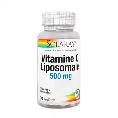 Solaray Vitamine C Liposomal 500mg 30capsules à MARIGNANE