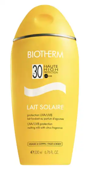 Biotherm Solaire Spf30 Lait Visage Et Corpsfl/200ml