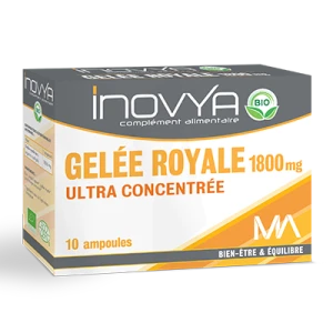 Ma Inovya Gelée Royale 1800mg Bio 10 Ampoules/10ml
