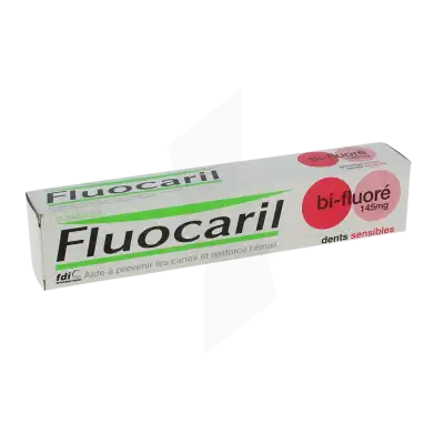 Fluocaril Bi-fluoré 145mg Dentifrice Dents Sensibles T/75ml à Pessac
