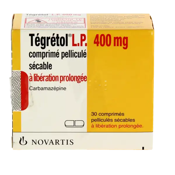 Tegretol L.p. 400 Mg, Comprimé Pelliculé Sécable à Libération Prolongée