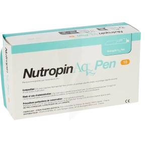 Nutropinaq Pen Stylo Injecteur D'hormone De Croissance
