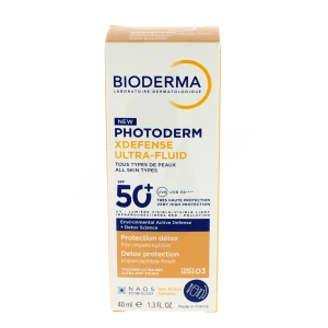Bioderma Photoderm Xdefense Ultrafluide Spf50+ Cr 03 Fl/40ml