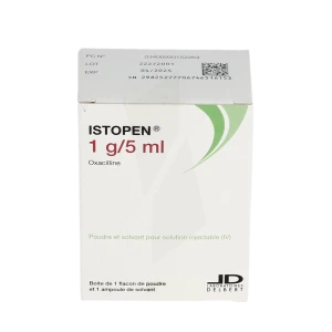 Istopen 1 G/5 Ml, Poudre Et Solvant Pour Solution Injectable (iv)