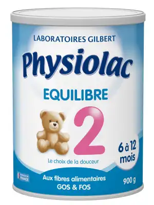 PHYSIOLAC EQUILIBRE 2 Lait pdre B/900g
