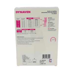 Sigvaris Dynaven Semi-opaque Chaussette Classe 3 Femme Beige Normal S