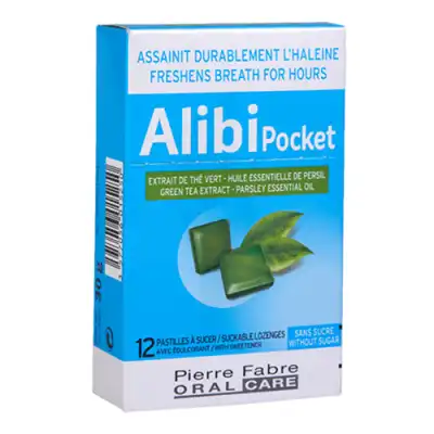 Pierre Fabre Oral Care Alibi Pocket 12 Pastilles à Narrosse