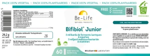 Be-life Bifibiol Junior Gélules B/60