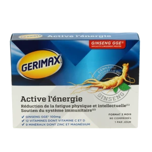 Gerimax Active L'energie Comprimé B/90