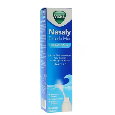 Nasaly Eau De Mer Spray Doux Flacon De 120 Ml à AIX-EN-PROVENCE
