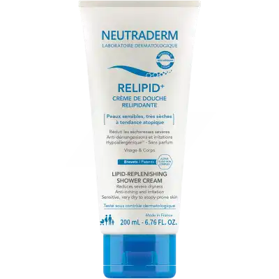 Neutraderm Relipid+ Crème De Douche Relipidante T/200ml à La-Mure